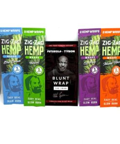 Zig Zag 2pk Hemp Wraps