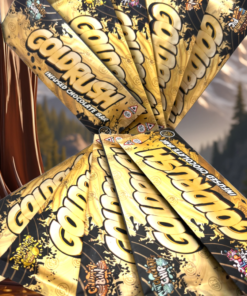 2,400mg Gold Rush Infused Chocolate Bar